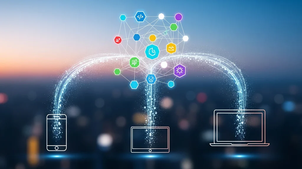 What is cross-platform mobile app development?