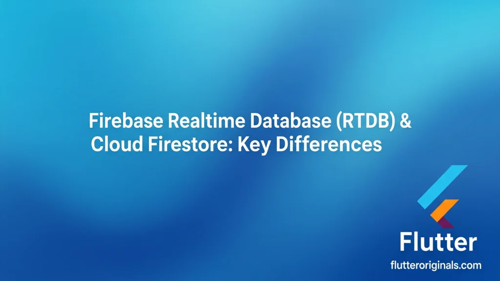 Cloud Firestore vs. Realtime Database
