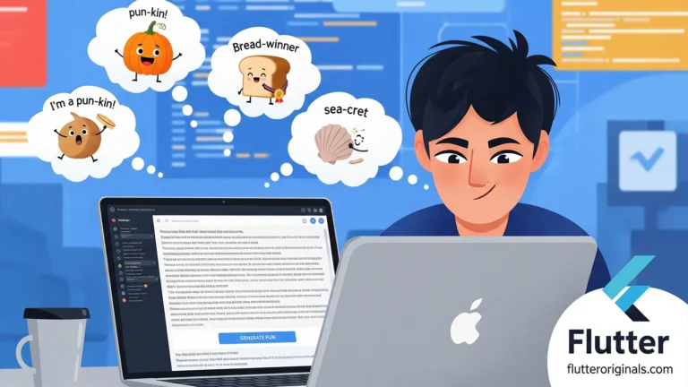 How to Create a Puns Generator in Flutter: A Complete Beginner’s Guide