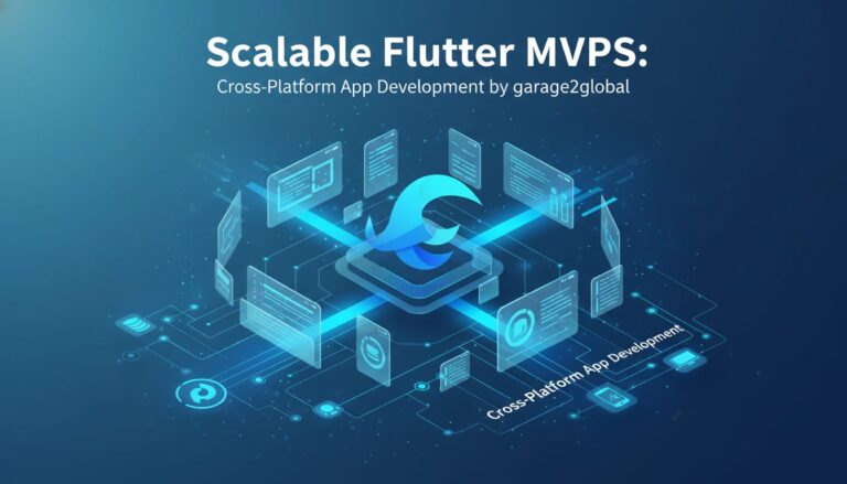 Scalable Flutter MVPs: Cross-Platform App Development by garage2global - Featured Image
