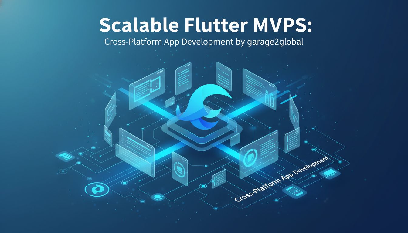 Scalable Flutter MVPs: Cross-Platform App Development by garage2global - Featured Image