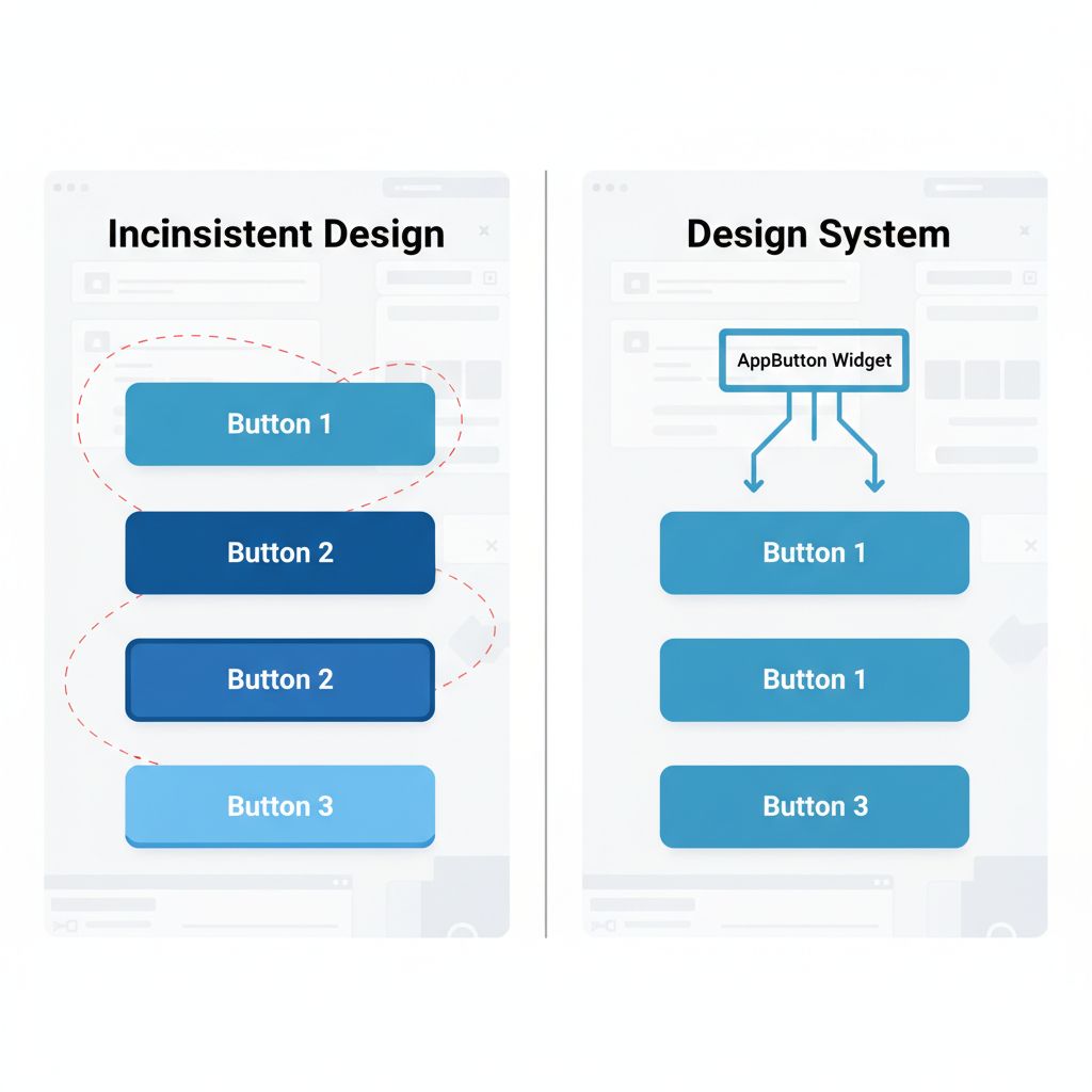 Flutter UI Consistency Design System