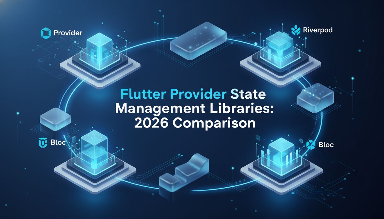 Flutter Provider State Management Libraries: 2026 Comparison - Featured Image