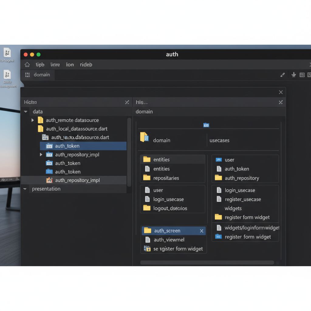VS Code Feature First Folder Structure VS Code Feature First Folder Structure