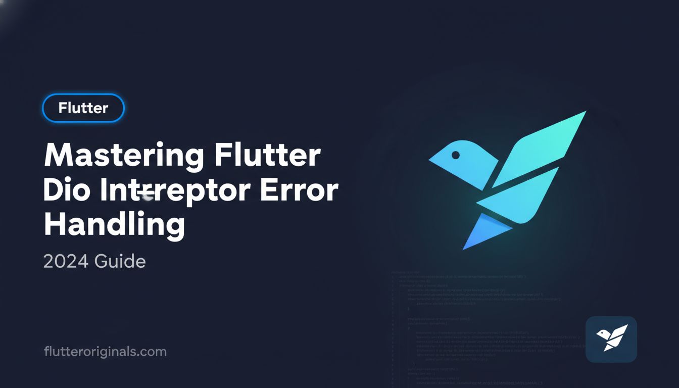 Mastering Flutter Dio Interceptor Error Handling: 2024 Guide - Featured Image