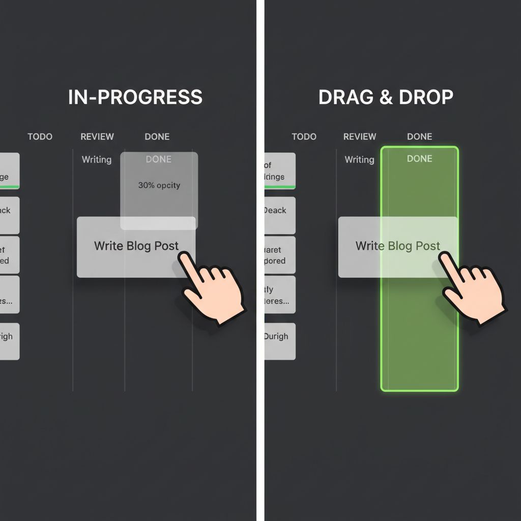 Working Flutter drag and drop UI