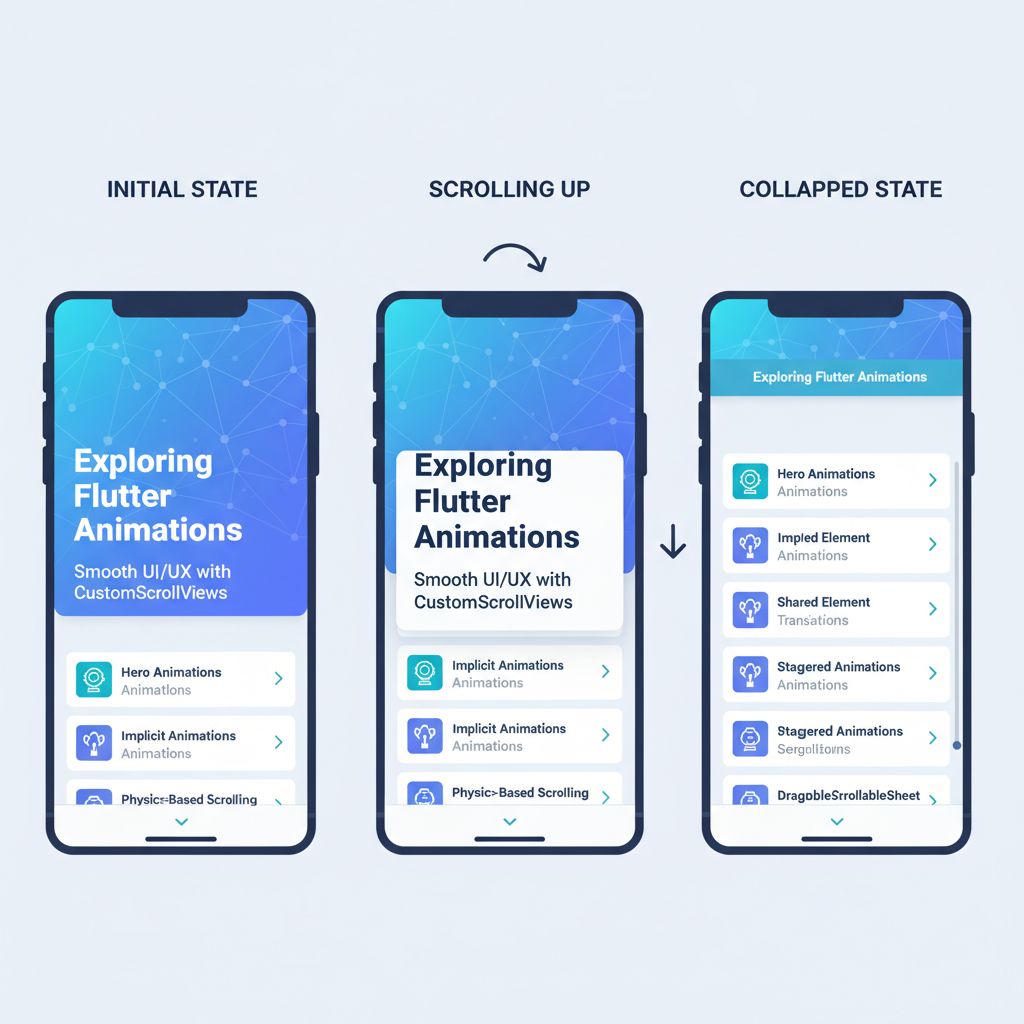 Correctly functioning Flutter SliverAppBar UI