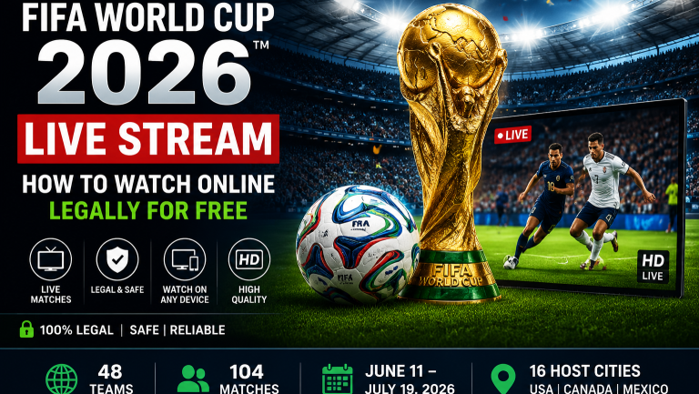 FIFA World Cup 2026 Live Stream: How to Watch Online Legally for Free